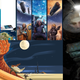 Clockwise from left: Jaws, The Expanse RPG, Alien: The Roleplaying Game, and Dune.